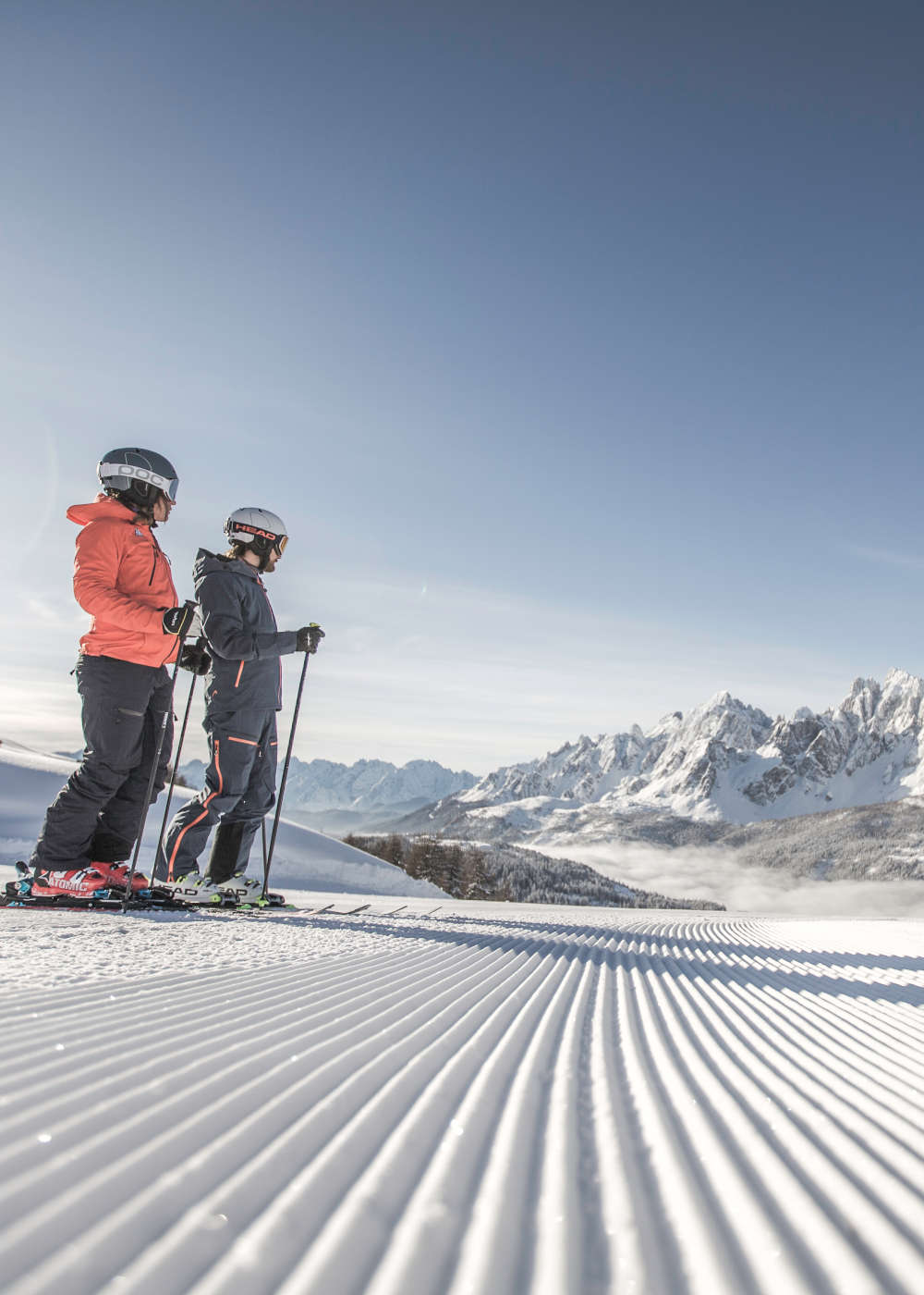 <span><b>Pistenvergnügen</b><br>
2 km bis ins Skigebiet 3 Zinnen Dolomites<br>
<a class="button" href="/online-buchen/">Jetzt buchen</a></span>
